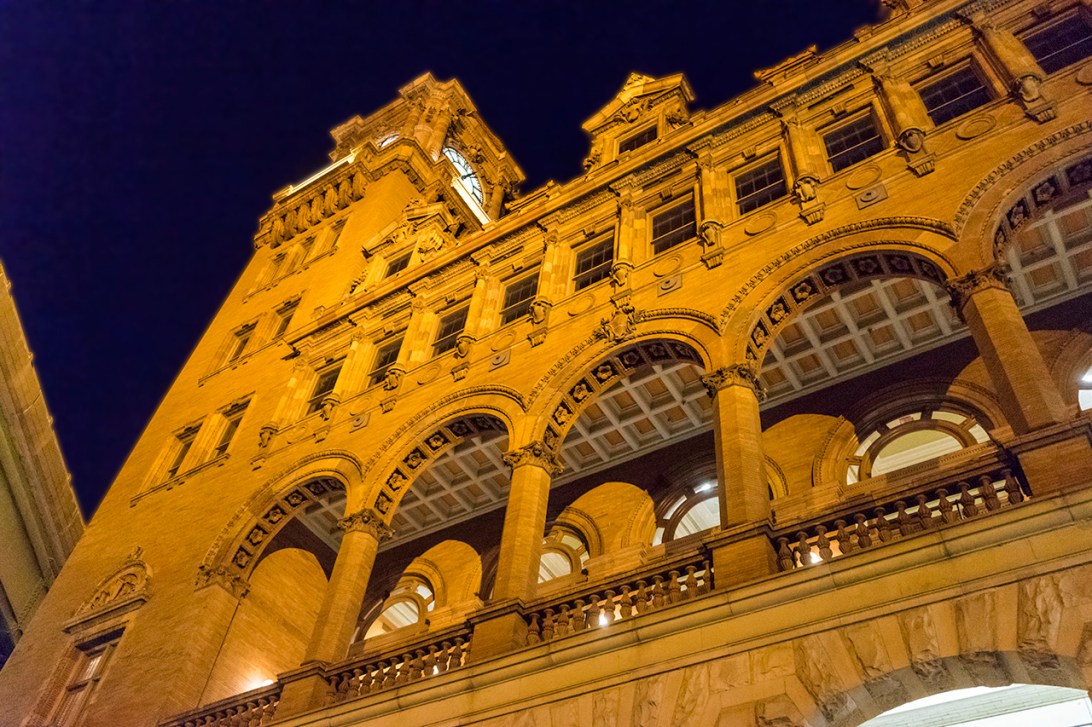 Nights at the Station Color by Sharon Popek