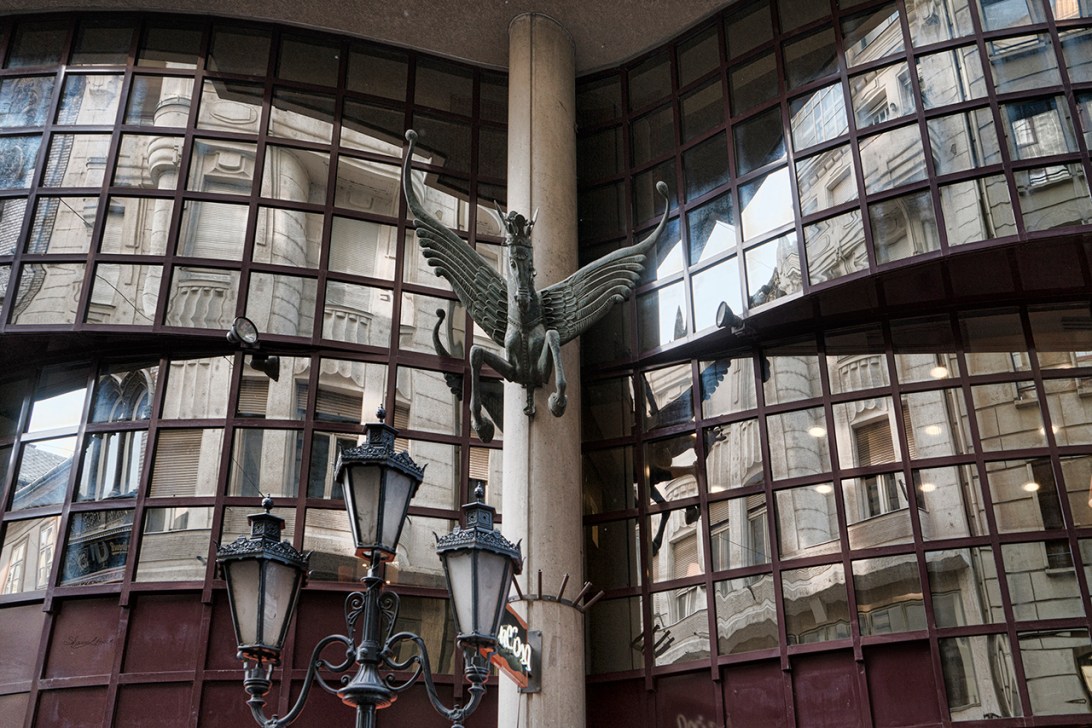 Budapest Reflections color by Sharon Popek